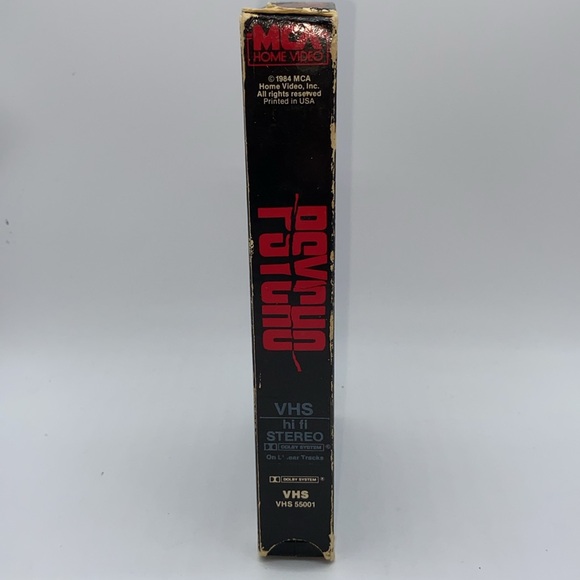 Psycho Alfred Hitchcock’s VHS Video Anthony Perkins Janet Leigh Horror - Picture 2 of 8